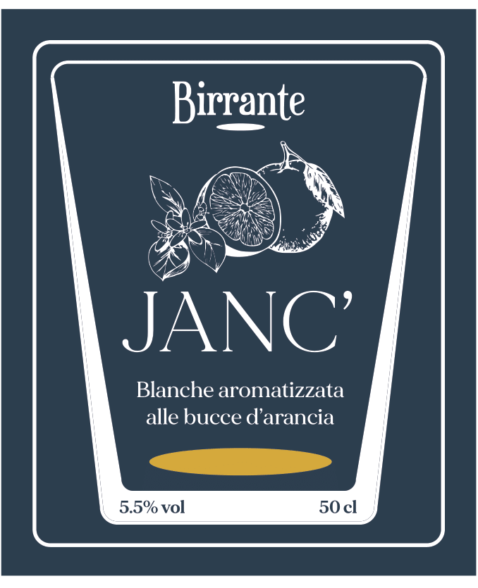 Etichetta Janc Birrante