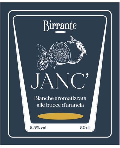 Etichetta Janc Birrante