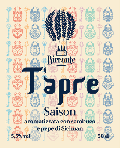 Etichetta Tapre Birrante