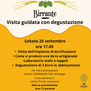 Visita guidata con degustazione
